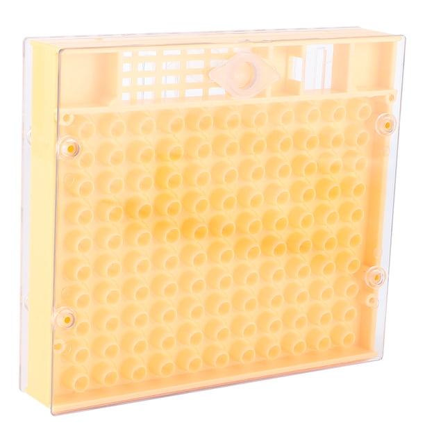 LYUMO Kit de copa de cría de abejas, copa de cría de abejas, copa de cría de abejas de plástico, sistema de cría de reina, caja de cría de abejas para equipo de apicultura LYUMO No se aplica