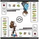 thumbnail image 1 of 600X600X2Mm PTCG Pixel Ptcg Board Game Card Battle Table Mat Double Battle Disk Battle Mat Anime Cards Gift Toys, 1 of 4