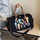 thumbnail image 2 of XWSHYW Contenedores de Almacenamiento Bolsa de Viaje, Bolso Cruzado, Bolso de Mano, Bolsa de Embalaje para Equipaje En Movimiento Portátil de Gran Capacidad, 2 of 6