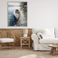 thumbnail image 3 of Stupell Industries Rustic Lodge Boat In The Fall Reflection Gray Framed Giclee Art, 24 x 30, by Franklyn Gregory, 3 of 8
