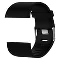 thumbnail image 1 of Replacement Bands for Fitbit Surge Watch, Silicone Compatible Metal Buckle Fitness Tracker Original Wristband Strap Small&Large, 1 of 5