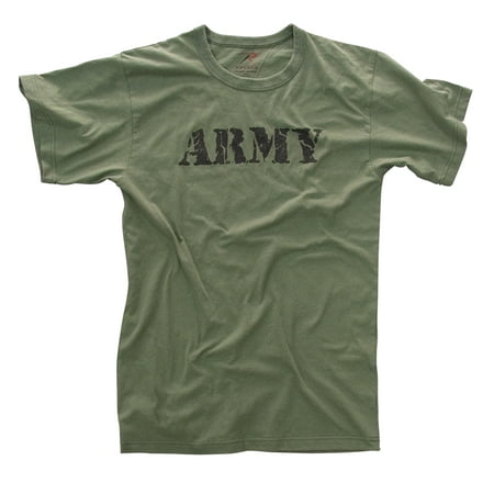 Vintage Olive Drab U.S. Army Distressed T-shirt