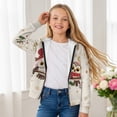 thumbnail image 4 of Psesaysky Girls' Fashion Hoodies Sweatshirts with Pocket Cute Christmas Owl Fleece Zip-Up Hoodie for Girls and Boy 8-10 Years Old Girl Winter Clothes, 4 of 7