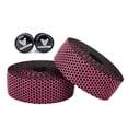 thumbnail image 1 of Road Bike Straps Honeycomb Design Straps Anti-skid Silicone EVA Shock Absorption Bicycle Sweat Absorbing Straps Bike Belt Bicycle Handle Belt Handlebar Tape Handlebar Wraps, 1 of 7