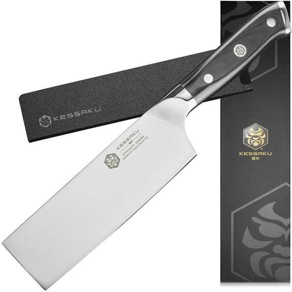 Kessaku Produce Vegetable Fruit Knife - 6 inch - Dynasty Series - Razor Sharp Kitchen Knife - Forged ThyssenKrupp German High Carbon Stainless Steel - G10 Garolite Handle with Blade Guard