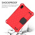 thumbnail image 6 of Dteck Samsung Galaxy Tab A 8.4 inch 2020 Model SM-T307, One-Piece Heavy Duty Shockproof Kickstand Case with Removable Shoulder Strap/Flexible Handle Strap, Red/Black, 6 of 6