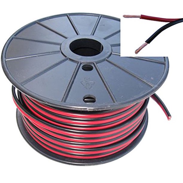 Heavy Duty 10 Gauge ZIP Power/Audio cord 25 Feet Length