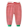 thumbnail image 3 of Baby Boys' Toddler Long Sleeve Tops and Pants Snug Fit 100% Cotton 2 Piece Pajama Set, Christmas Santa, 3 of 8