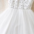 thumbnail image 5 of Kogui Toddler Girl Dresses Girls A-Line Halter Dress Kid Bridesmaid Flower Girl Flowy Chiffon Maxi Dresses Wedding Party Pageant Gown 3T 4T (White,3-4 Years), 5 of 8
