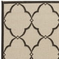 thumbnail image 5 of SAFAVIEH Beach House Nick Indoor/Outdoor Area Rug Cream/Brown, 4' x 6', 5 of 7