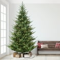 thumbnail image 3 of 9 ft Pre-Lit Hillside Spruce Artificial Tree with 600 Warm White LED Lights, 3 of 7