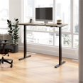 thumbnail image 1 of Scranton & Co Bureau Debout Réglable en Bois Manufacturé 60W en Hickory Moderne, 1 of 7