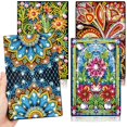 thumbnail image 1 of Kit de manualidades Josongslax, paquete de 4 cuadernos para pintar con diamantes en 5D, 1 of 6