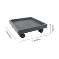 thumbnail image 3 of 1 Pce Plateau de Plante Support de Pot de Fleurs avec Roues Support Roulettes Chariot pour Jardin Intérieur Extérieur, 3 of 6