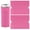 Hot Pink, variant on Aspire 25 Pcs Unsewn Neoprene Slim Can Cooler Sleeves for DIY Projects Screen Print Sublimation Heat Transfer - Blue