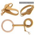 thumbnail image 3 of Pet Life ® 'Ever-Craft' Boutique Series Adjustable Designer Leather Dog Harness, 3 of 3