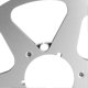 thumbnail image 4 of Empty Ribbon Spool 1/4 10.5 Inch Aluminum Alloy Universal 6 Hole Opening Machine Part Empty Take-up Spool for REVOX Studer Silver, 4 of 4