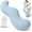 Blue, variant on Pea Pod Body Pillow S-Shaped Cooling Pillow for Side Sleepers, 3 Sizes Long Bolster Hug Pillow Side Sleeper Pillow for Back Hip Leg Support Sleep Washable Cover