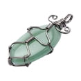 thumbnail image 4 of Colgante de Labradorita en Alambre Colgante de Lágrima de Piedras Naturales Collar Colgante de para Mujeres Niñas Reg Verde Yinane Colgantes de cristal sinuoso, 4 of 8