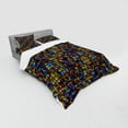 thumbnail image 3 of Ambesonne Antique Bedding Set 3 Pcs, Victorian Mosaic Tiles, Twin XL, Multicolor, 3 of 3
