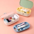 thumbnail image 5 of Kit de costura, kit de costura portátil para adultos, caja de costura de plástico, kit de aguja e hilo, accesorios y suministros de costura, 5 of 5