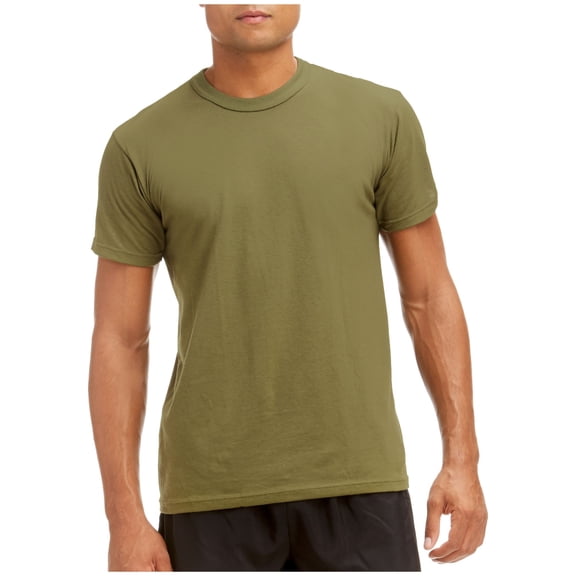 Soffe Men's Crewneck T-Shirt 3 Pack (OD Green, S),M280-3,OLIVE DRAB GREEN,S