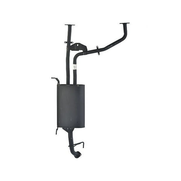 Center Muffler - Compatible with 2004 Nissan Pathfinder 4WD 3.5L V6