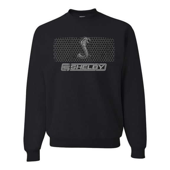 Wild Bobby Ford Shelby Diamond Grille Cobra Logo Unisex Crewneck Sweatshirt