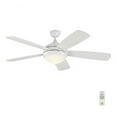 thumbnail image 4 of Monte Carlo Discus Smart 52 Led Discus Smart 52 52" 5 Blade Smart Led Ceiling Fan - White, 4 of 8