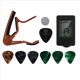 thumbnail image 3 of Afinador de Cejilla Guitarra Apto para Ukelele ViolíN Bajo EléCtrico AcúStica con PúAs y Soporte Accesorios, 3 of 9