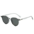 thumbnail image 1 of El marco pequeño retro es delgado, gafas de sol con personalidad de tendencia de tiro callejero, hechas de PC, 1 of 5