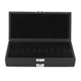 thumbnail image 1 of Bassoon Reed Case, Black Thicken Soft Flannel Slot Easy to Store and Carry Wind Instrument Accessory, for Bands Instrument Lovers Beginner Professionals, 1 of 7