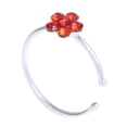 thumbnail image 3 of Copper Fittings Silver-plated Piercing Jewelry C-shaped False Nose Ring, 3 of 9