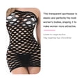 thumbnail image 4 of Lencería encantadora para mujer, diseño de rejilla, mono transpirable, mono erótico, negro Monstrate XX000035-01, 4 of 7