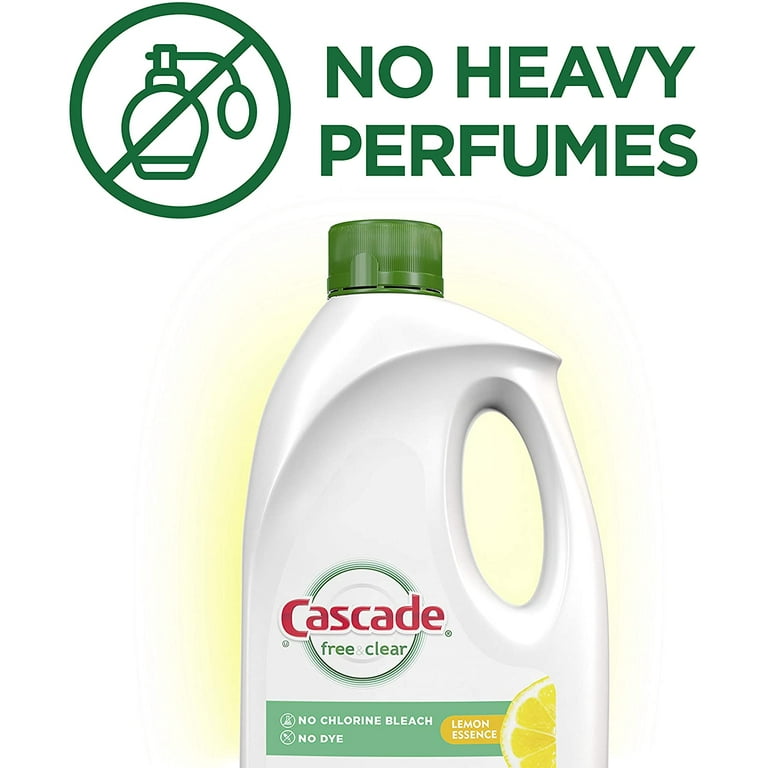 Cascade Free Clear Gel Dishwasher Detergent edu.svet.gob.gt