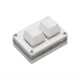 thumbnail image 1 of Mini Teclado con 2 Teclas, Interruptor USB, Teclado Ergonómico Retroiluminado, para Juegos, Medios de Oficina, Programable, Teclas Moldeadas por Inyección A, 1 of 8