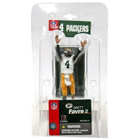 McFarlane NFL Sports Picks 3 Inch Mini Brett Favre Mini Figure (White Jersey)