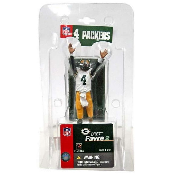 McFarlane NFL Sports Picks 3 Inch Mini Brett Favre Mini Figure (White Jersey)