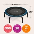 thumbnail image 3 of JumpSport 350 PRO 39 Inch Trampoline with Blue EnduroLast Elastic Cords, 3 of 4