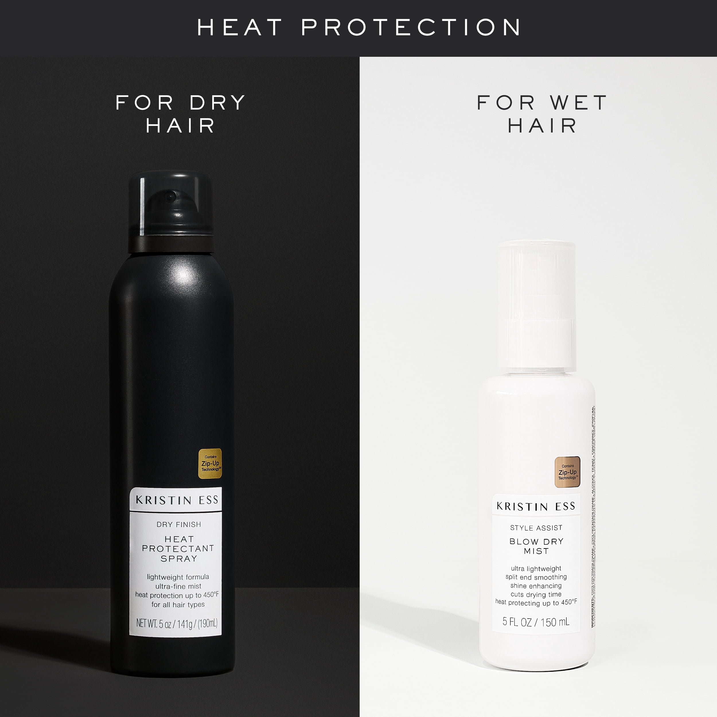 Kristin Ess Dry Finish Heat Protectant Spray 4 oz