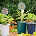 thumbnail image 3 of Cuadros Decorativos 2 unids/set Mandala 3D DIY diamante jardín plantas decoración estaca artesanía (HBJ02) DQrwqpou Nuevos Originales, 3 of 8