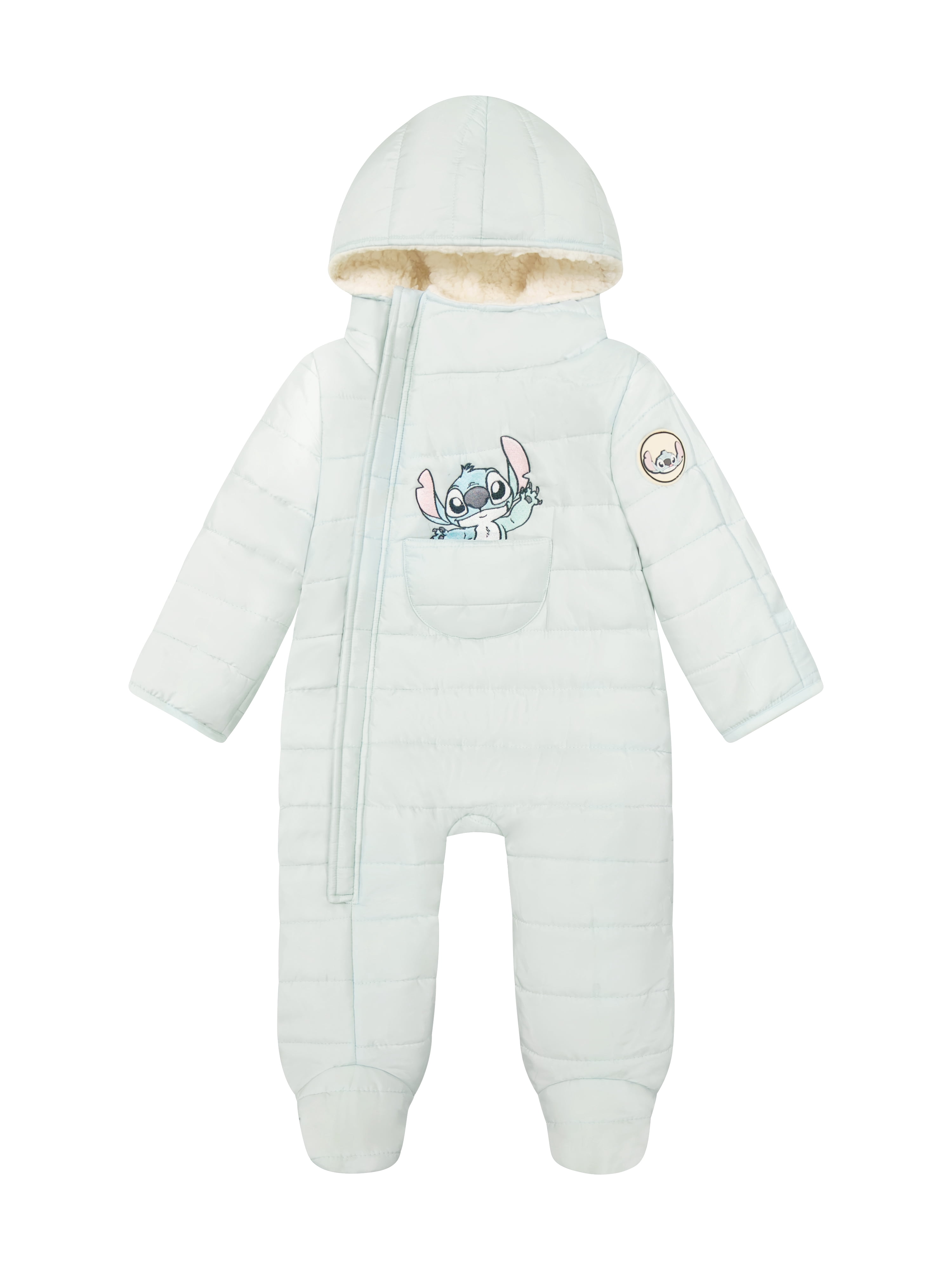 Character Baby Hooded Pram Suit, Sizes 0-9 Months