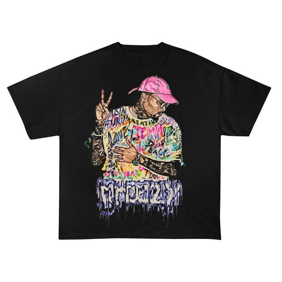 2025 Chris BroOwn Tour Breezy Bowl XX T-Shirt, Hip Hop Apparel