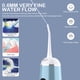 thumbnail image 4 of Jumpingount Irrigador de inalámbrico Pantalla digital giratoria 350ml Flosser de agua Herramienta de limpieza de de viaje cuidado de los oídos Blanco, 4 of 6