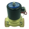 thumbnail image 2 of Válvula solenoide eléctrica de 24 V CC / CA de 1,5 pulgadas para aire, agua / válvula de latón de repuesto tuberías en aplicaciones DC24V shamjiam Válvula solenoide, 2 of 3