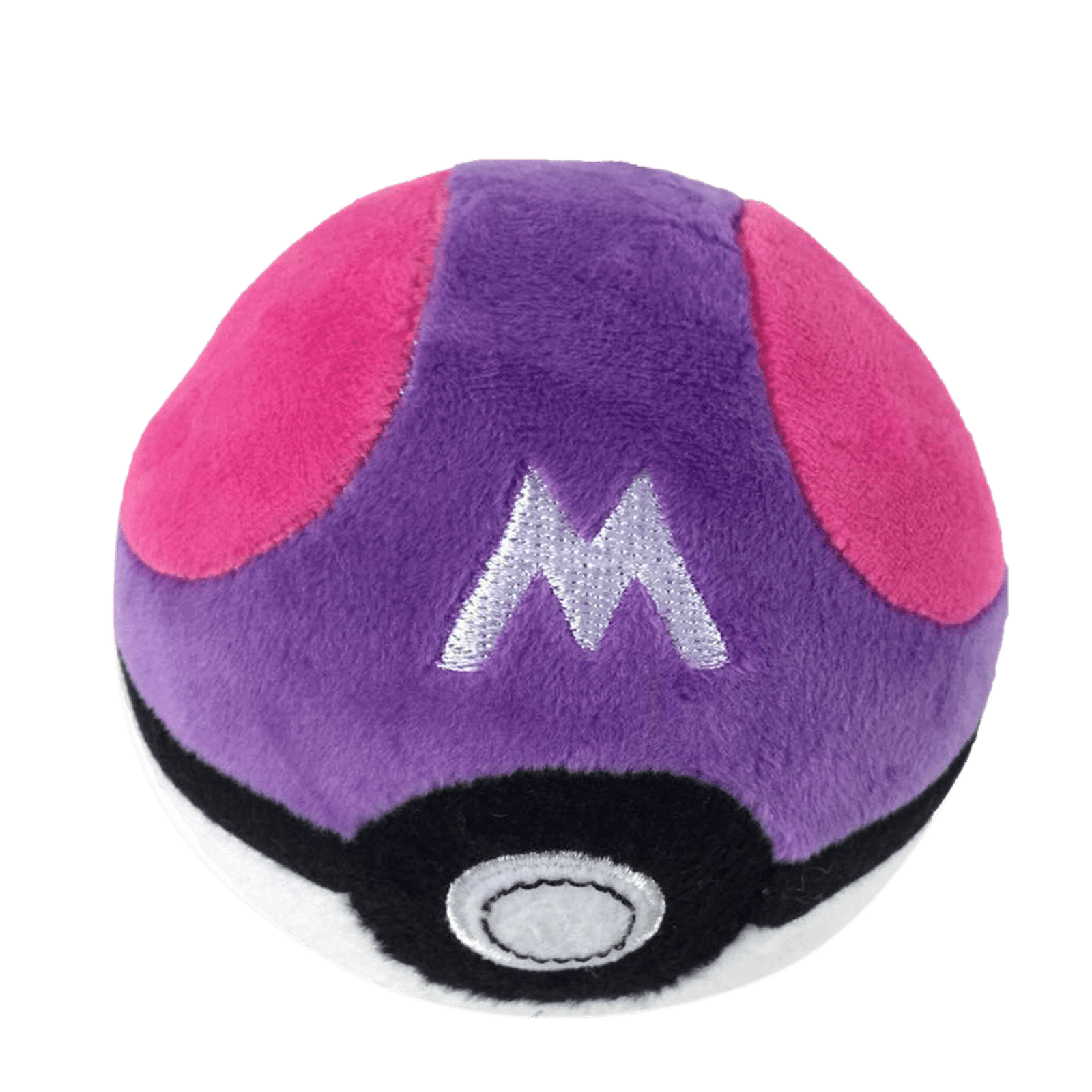 SeekFunning Pokemon 5" Pikachu Pokeball Poke Ball Plush Toy, Master ball