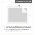 thumbnail image 4 of Anji Mountain 10 x 14 ft. All Surface Basketweave Rug Pad, Tan - 14 oz, 4 of 6