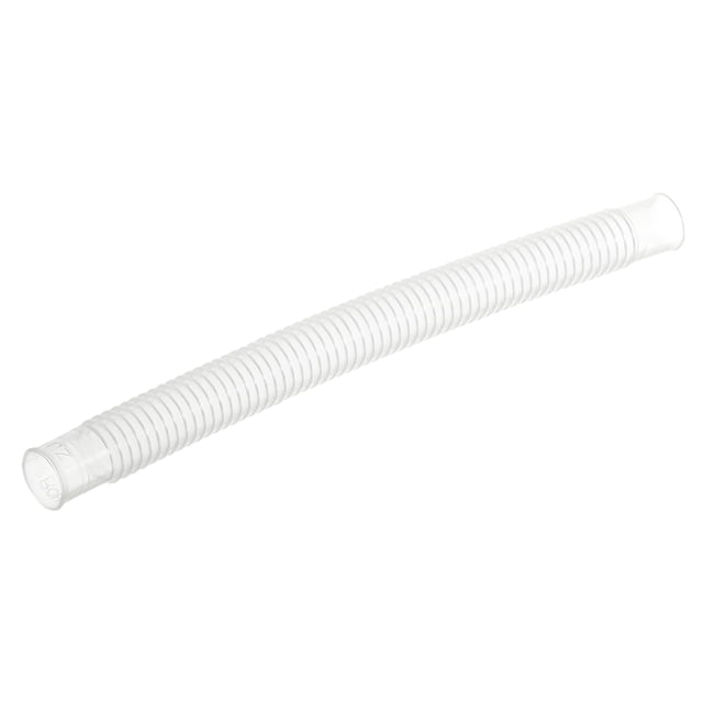 Lavadora Máquina Drenaje Tubería 0.7 Pies PVC Drenaje Manguera Corrugada Flexible Transparente para Instalación Lavado Manguera Drenaje Reemplazo