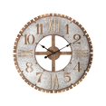 thumbnail image 1 of Regency International MT21922-NAT 31.5 in. Wood & Metal Rope Wall Clock - Natural, 1 of 1