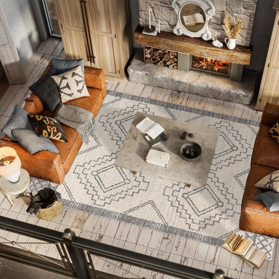 Jonathan Y Amir Moroccan Beni Souk Area Rug